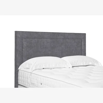 Furniture Village Foley Standard Floor Standing Headboard - Small Double - Aston Steel