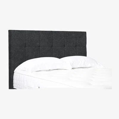 Furniture Village Kaito Standard Floor Standing Headboard - King Size - Tweed Charcoal