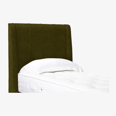 Furniture Village Akira High Floor Standing Headboard - Small Double - Khaki