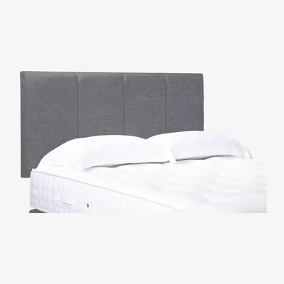 Furniture Village Linear Standard Strutted Headboard - King Size - Aston Steel