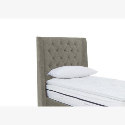 Furniture Village Zen Floor Standing Headboard - Single - Warm Onyx
