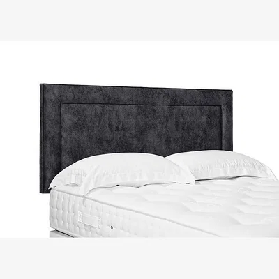 Furniture Village Foley Standard Strutted Headboard - Single - Daytona Coal