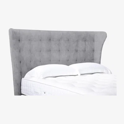 Furniture Village Callie High Floor Standing Headboard - King Size - Daytona Coal