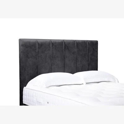 Furniture Village Rhodes High Floor Standing Headboard - Small Double - Daytona Coal