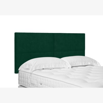Furniture Village Sakura Standard Strutted Headboard - Double - Plush Emerald