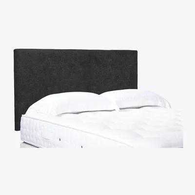 Furniture Village Origin Standard Strutted Headboard - Super King - Tweed Charcoal