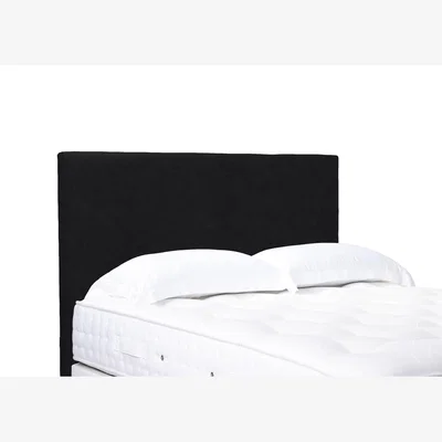 Furniture Village Origin Standard Floor Standing Headboard - Single - Plush Ebony