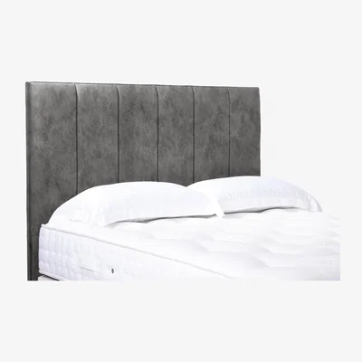 Furniture Village Heyman High Floor Standing Headboard - Double - Daytona Pebble