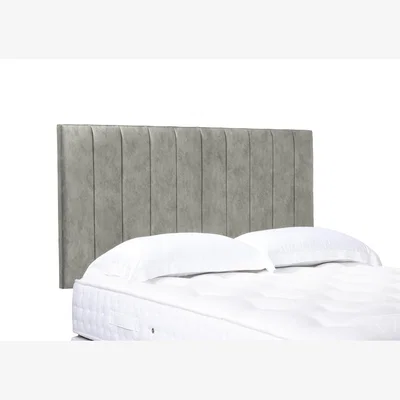 Furniture Village Elyse High Strutted Headboard - Small Double - Dapple Oyster