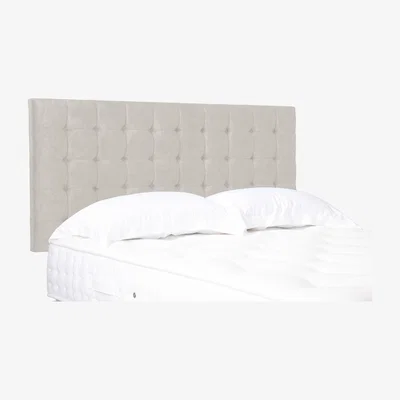 Furniture Village Dot Standard Strutted Headboard - Double - Plush Ecru