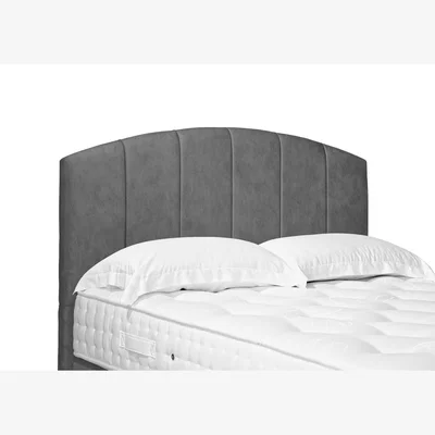 Furniture Village Bow Standard Floor Standing Headboard - Single - Dapple Mink