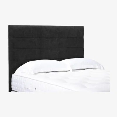Furniture Village Natsu High Floor Standing Headboard - Small Double - Smokey Quartz