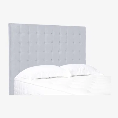 Furniture Village Dot High Floor Standing Headboard - Super King - Seven Lilac