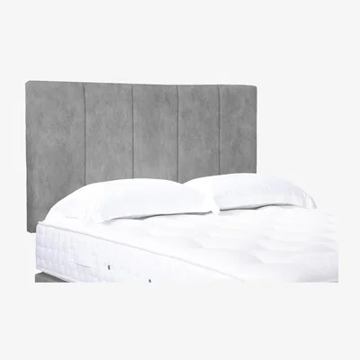 Furniture Village Strata High Strutted Headboard - Super King - Dapple Sterling