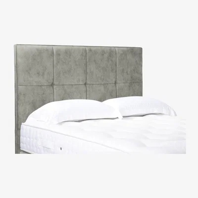 Furniture Village Reigns High Floor Standing Headboard - King Size - Dapple Oyster