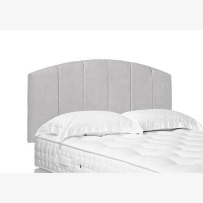 Furniture Village Bow Standard Strutted Headboard - Super King - Queens Pebble