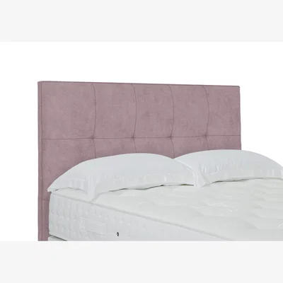 Furniture Village Stratton Standard Floor Standing Headboard - Super King - Plush Lilac