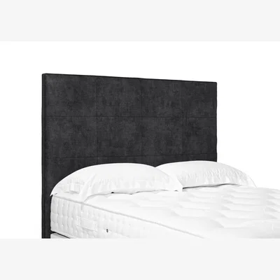 Furniture Village Elwood High Floor Standing Headboard - Single - Queens Ash Grey