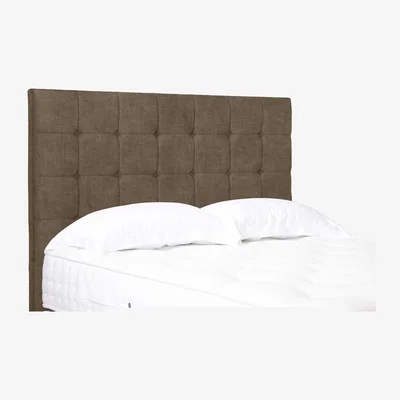 Furniture Village Kaito High Floor Standing Headboard - Double - Lace Caramel
