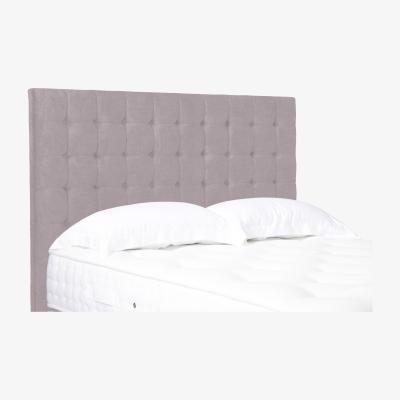 Furniture Village Dot Medium Floor Standing Headboard - King Size - Plush Lilac