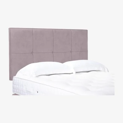 Furniture Village Artisan Collection Reigns High Strutted Headboard - Super King - Plush Lilac
