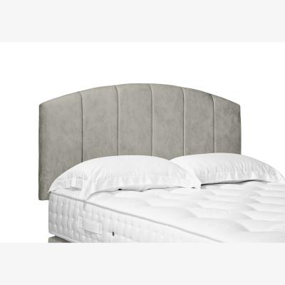 Furniture Village Bow Standard Strutted Headboard - Super King - Daytona Stone