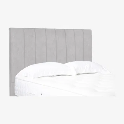 Furniture Village Axel High Floor Standing Headboard - Single - Queens Pebble