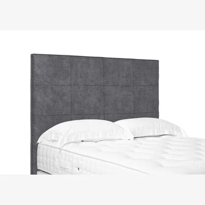 Furniture Village Elwood High Floor Standing Headboard - Single - Aston Steel