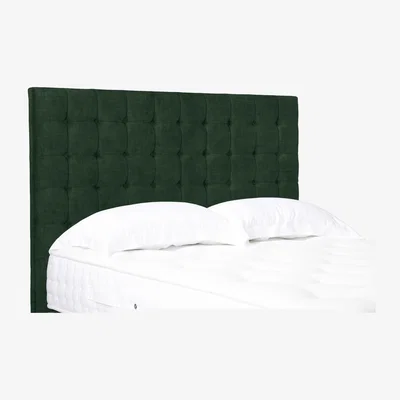 Furniture Village Dot Medium Floor Standing Headboard - Super King - Tormaline Green
