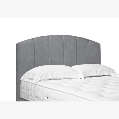 Furniture Village Bow Standard Floor Standing Headboard - Super King - Simply Zinc