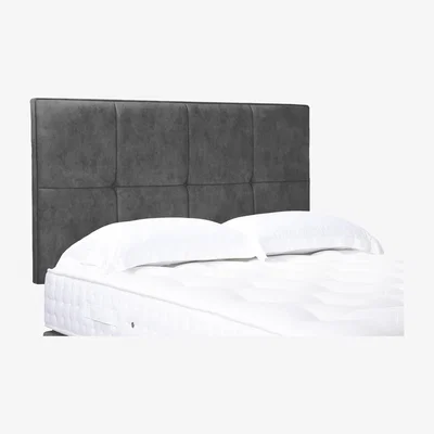 Furniture Village Artisan Collection Reigns High Strutted Headboard - Small Double - Dapple Mink