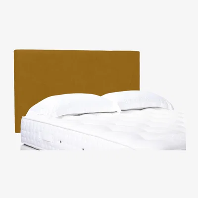 Furniture Village Origin Standard Strutted Headboard - Double - Plush Corn