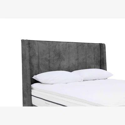 Furniture Village Sleepeezee - Davos Floor Standing Headboard - Small Double - Daytona Grey