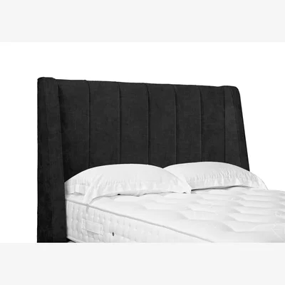 Furniture Village Alden High Floor Standing Headboard - Super King - Smokey Quartz