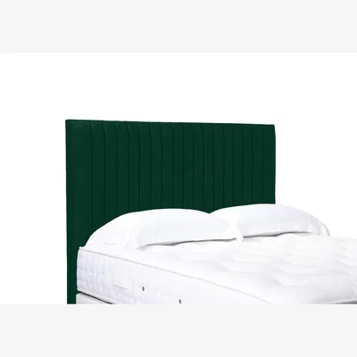 Furniture Village Cadenza High Floor Standing Headboard - Single - Plush Emerald