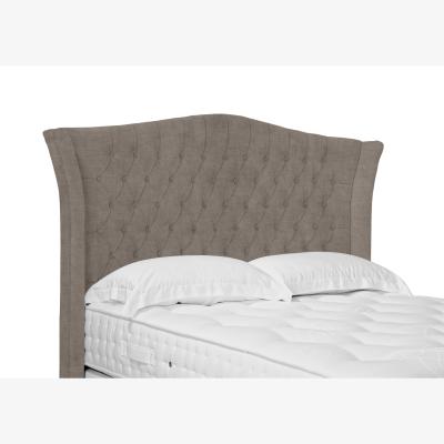 Furniture Village Haven High Floor Standing Headboard - King Size - Warm Onyx