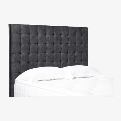 Furniture Village Dot High Floor Standing Headboard - King Size - Daytona Coal