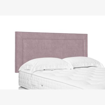 Furniture Village Foley Standard Strutted Headboard - Small Double - Plush Lilac