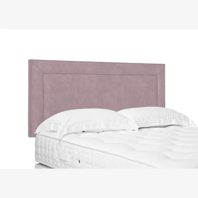 Furniture Village Foley Standard Strutted Headboard - Small Double - Plush Lilac