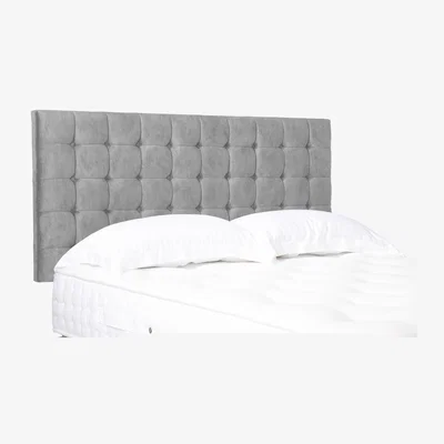 Furniture Village Dot Standard Strutted Headboard - Super King - Dapple Sterling