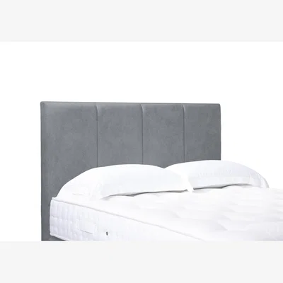 Furniture Village Linear Standard Floor Standing Headboard - King Size - Simply Zinc