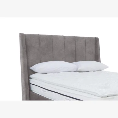 Furniture Village Akira Floor Standing Headboard - Double - Dapple Sterling