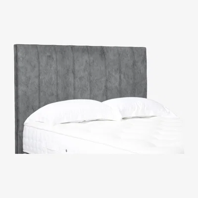 Furniture Village Axel High Floor Standing Headboard - Single - Daytona Silver