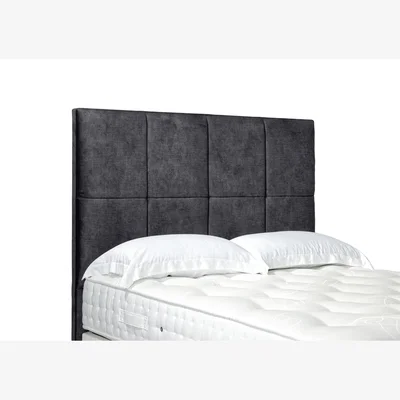 Furniture Village Titan High Floor Standing Headboard - Small Double - Daytona Coal