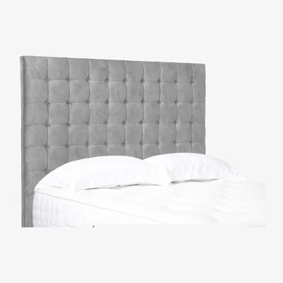 Furniture Village Dot High Floor Standing Headboard - Super King - Dapple Sterling