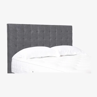 Furniture Village Dot Standard Floor Standing Headboard - Super King - Aston Steel