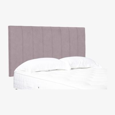 Furniture Village Axel High Strutted Headboard - Double - Plush Lilac