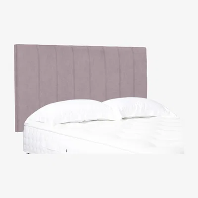 Furniture Village Axel High Strutted Headboard - Double - Plush Lilac