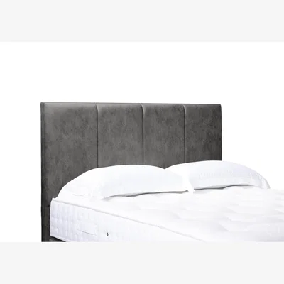 Furniture Village Linear Standard Floor Standing Headboard - King Size - Daytona Pebble