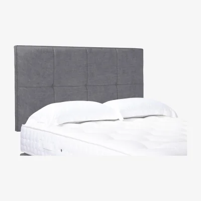 Furniture Village Artisan Collection Reigns High Strutted Headboard - King Size - Aston Steel